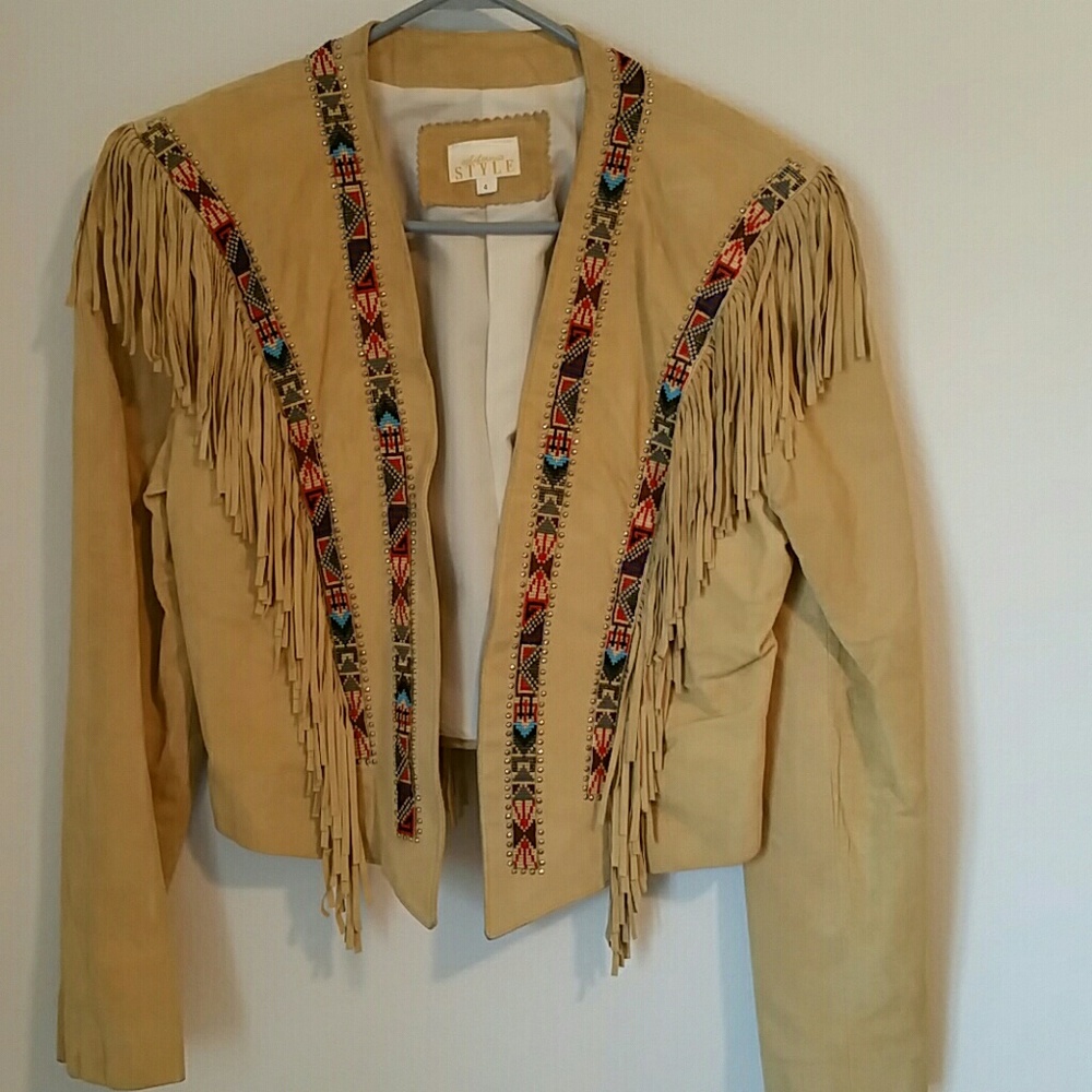 Barely worn Leather jacket