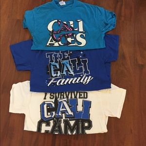 3 "vintage" CA AllStars tees (3-4 years old!)