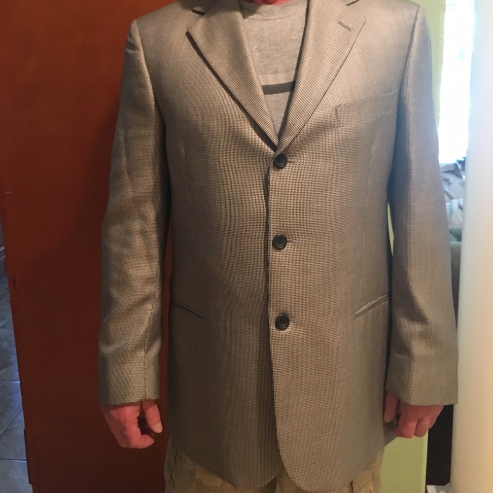 GALLIANI Light men's blazer made in Italy.Size 40R