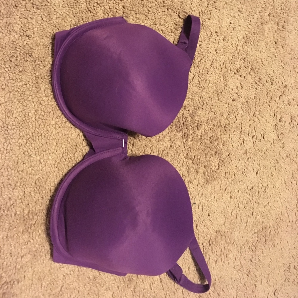 Purple Calvin Klein bra