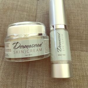 Dermaserre skin cream and eye serum