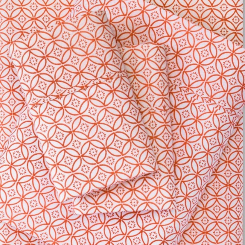 Threshold Organic Cotton Sheet Set-Full size