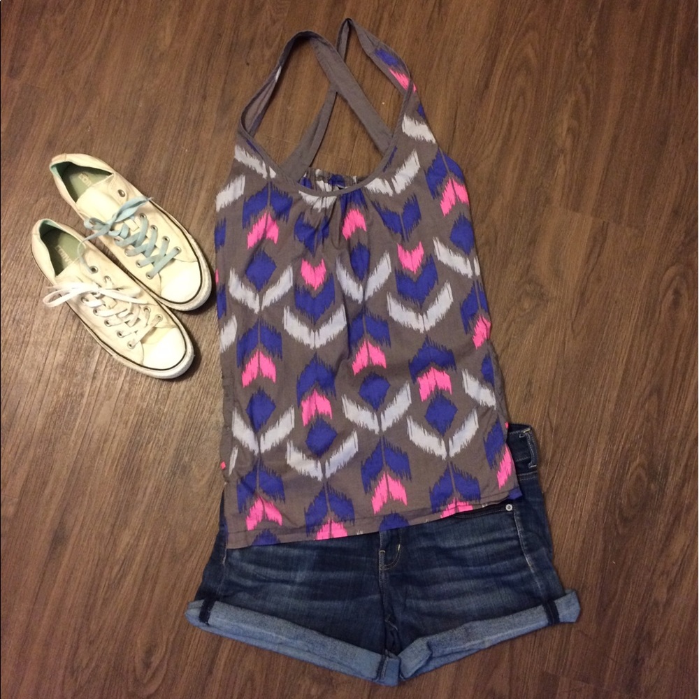 Large Fox Cross Strap Tank