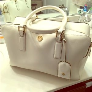 Ivory Tory Burch handbag