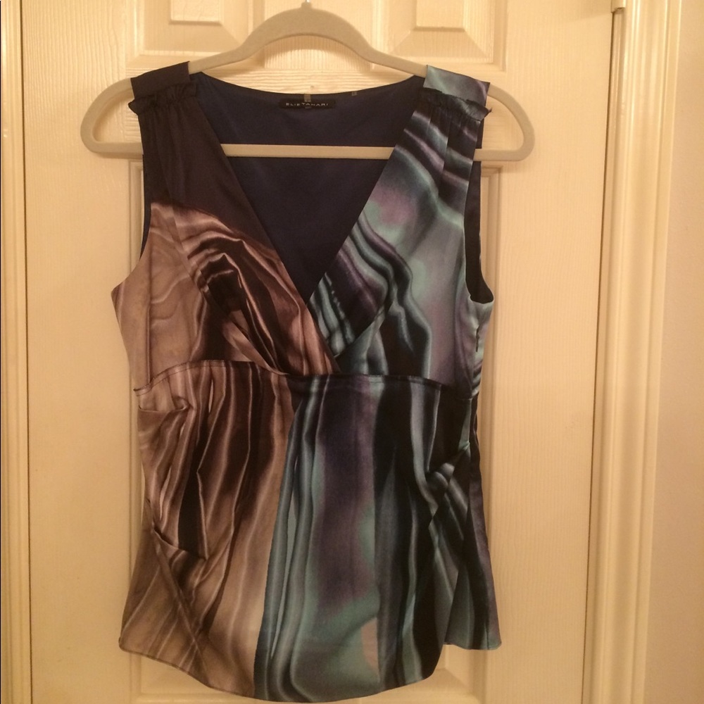Beautiful Silk Elie Tahari Top