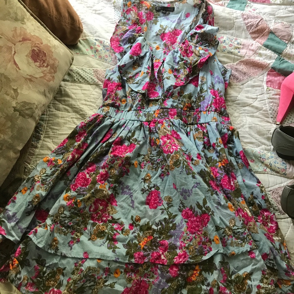 Luca Couture Floral sun dress
