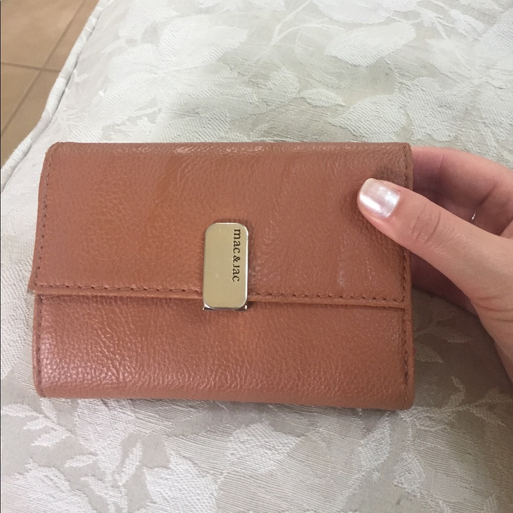 Mac & Jac tan wallet