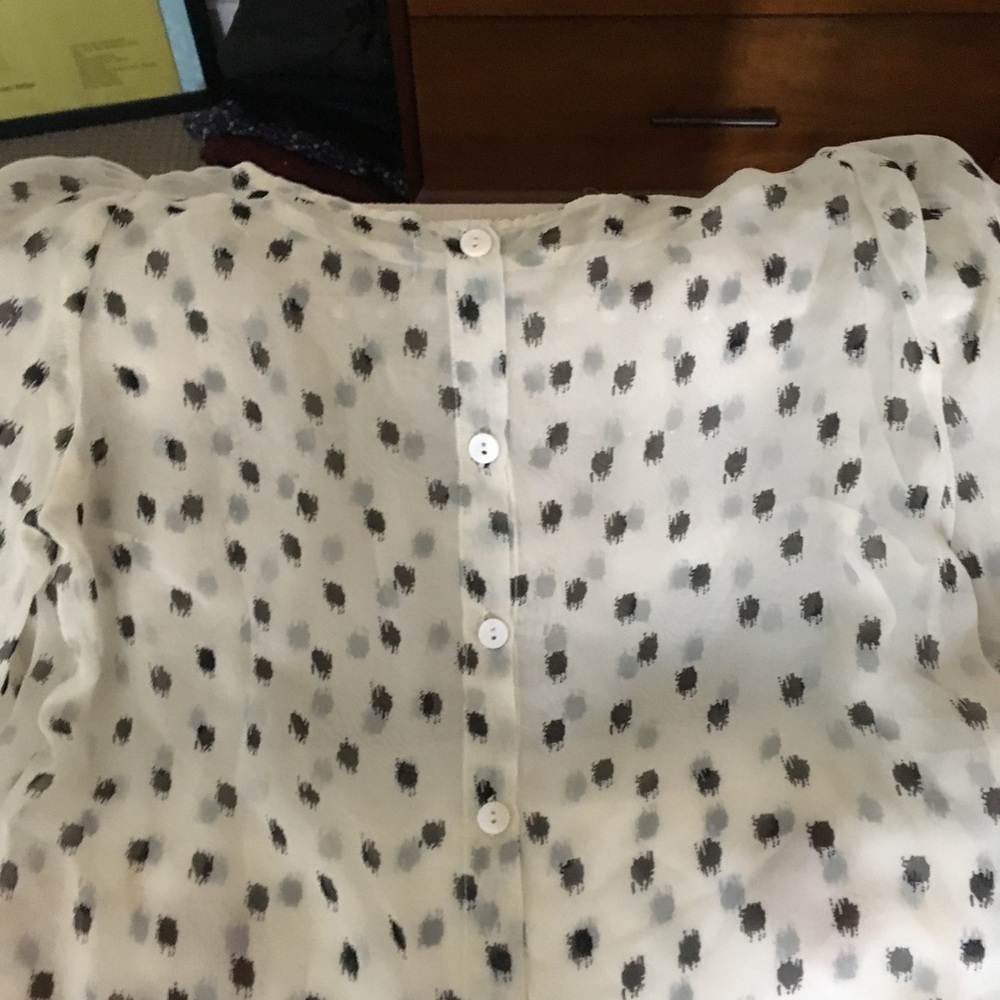 Francesca's Polka Dot Top