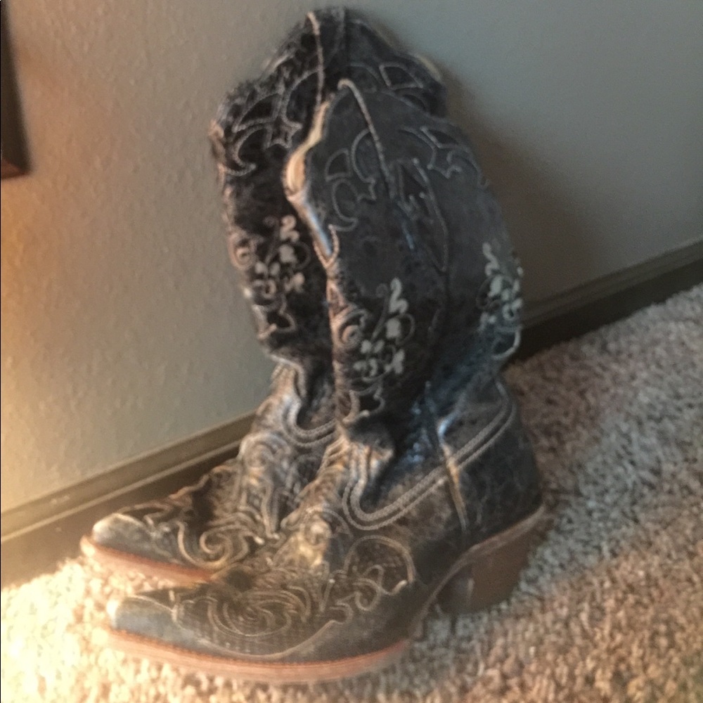 Corral boots lizard skin