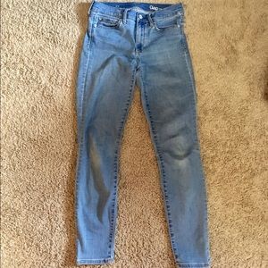 Gap True Skinny Indigo Jeans - High Waist 27 short