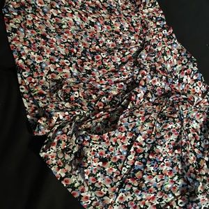 Floral Tie Waist Shorts