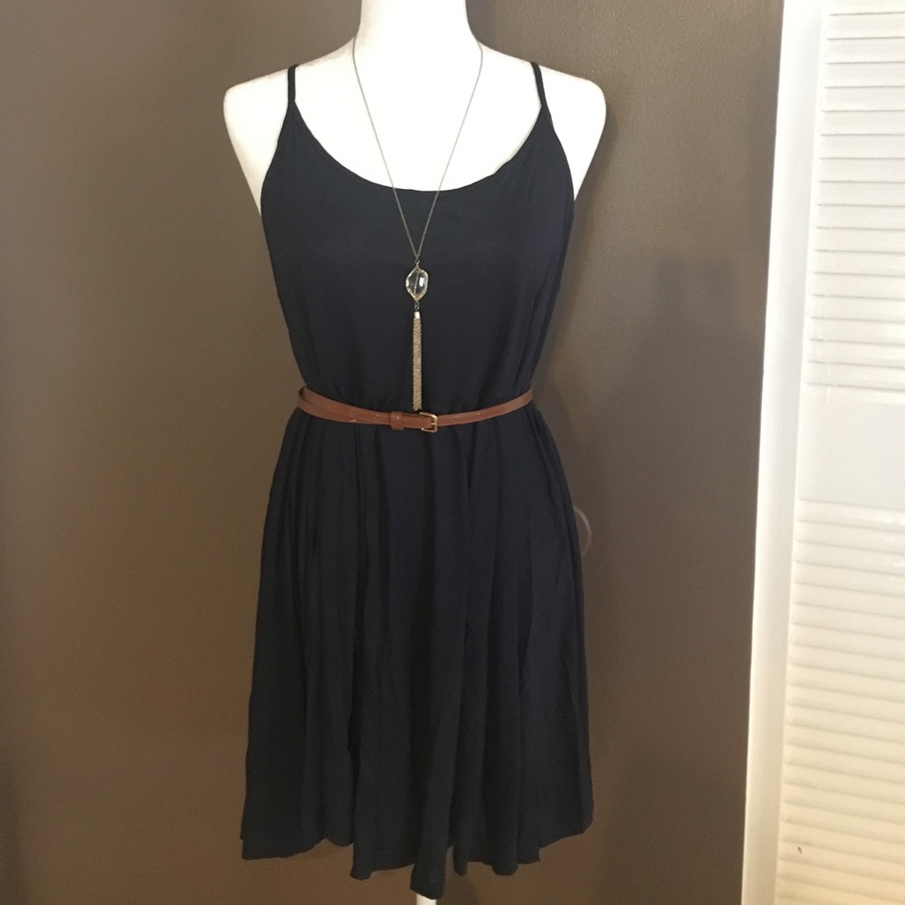 H&M Basic - Navy Sundress