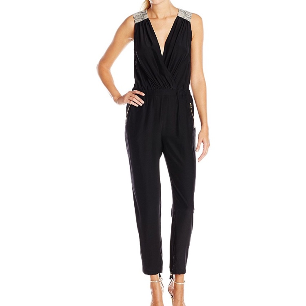 Alice & Olivia Black Jumpsuit