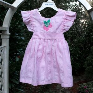 Girls Strawberry Dress