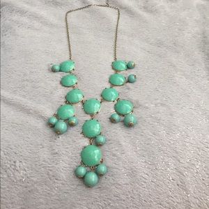 PREPPY TEAL NECKLACE