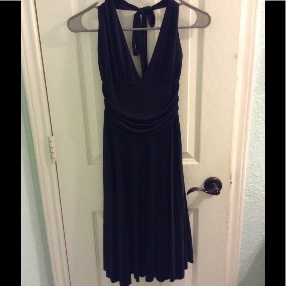 Long black dress