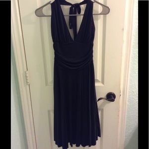 Long black dress