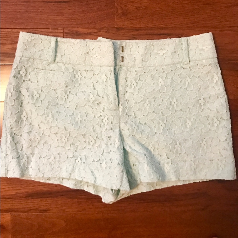 Ann Taylor Loft lace Marisa shorts