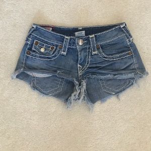 True Religion Jean shorts