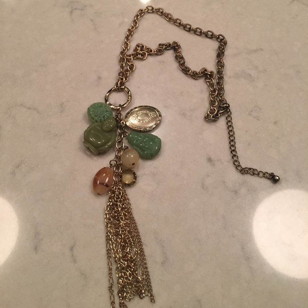 Mixed Media Tassel Necklace