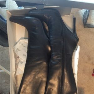 Aldo tall leather boots