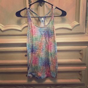 Delia's racerback tank top