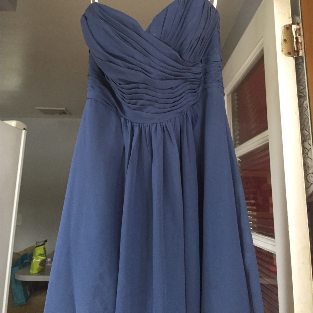 Navy Blue B2 Bridesmaid Dress