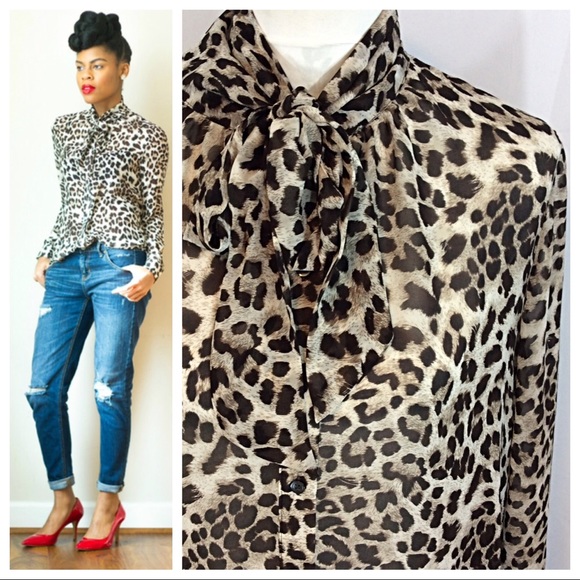 Joe Fresh Tops - Leopard Blouse