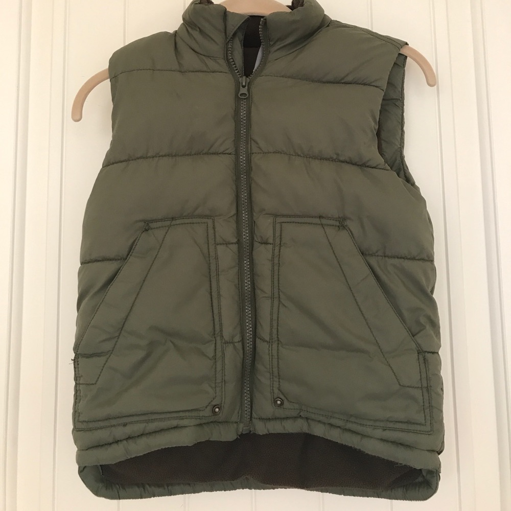 Boys green Zara vest
