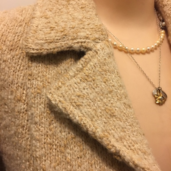 Vintage Blazer Wool Flare/bell Sleeves 💋👗👛 - Picture 2 of 8