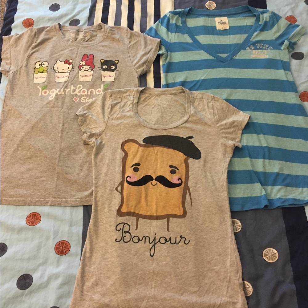 Cute t-shirts set