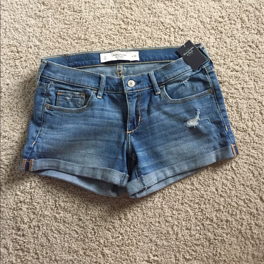 Abercrombie & Fitch Denim short shorts