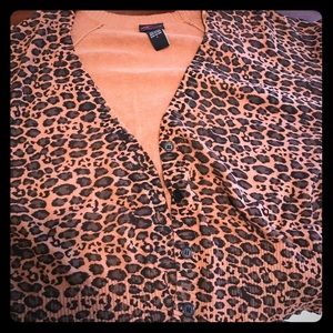 Torrid size 1 cheetah cardigan