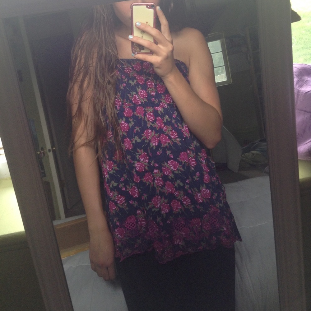 Rue21 Strapless summer shirt