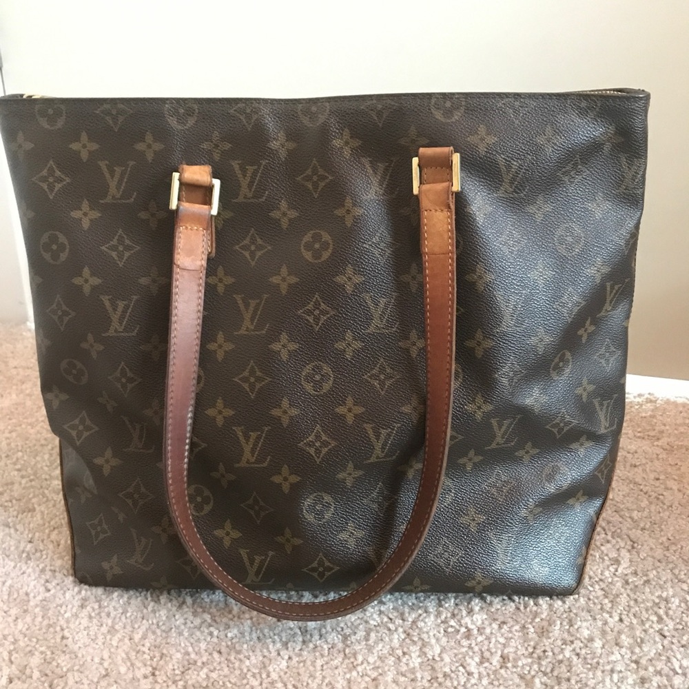 Authentic Louis Vuitton Cabas Mezzo