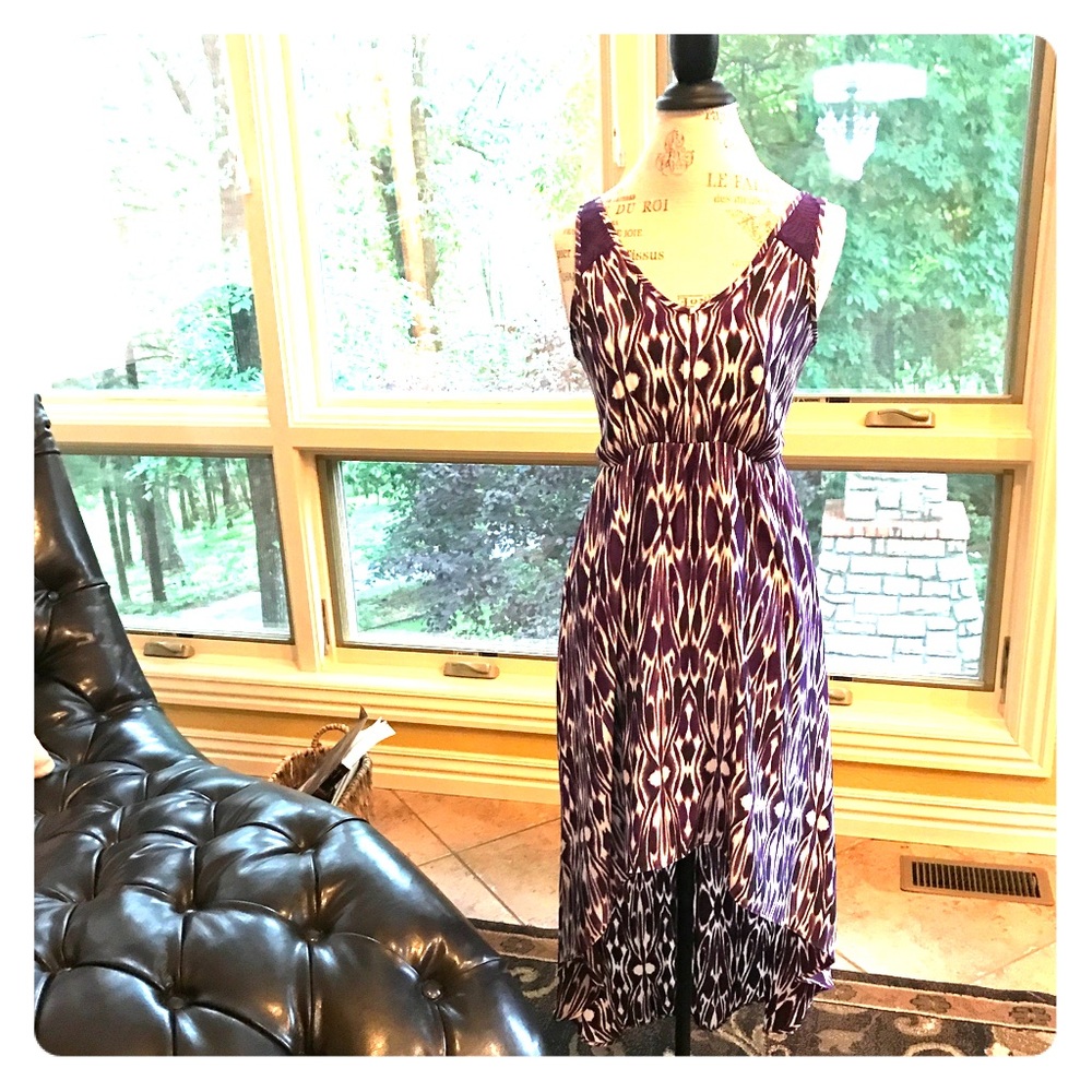 Beautiful high-low silky dress from Express