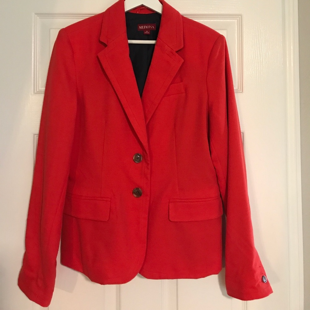 NWOT Blazer In Orange by Merona