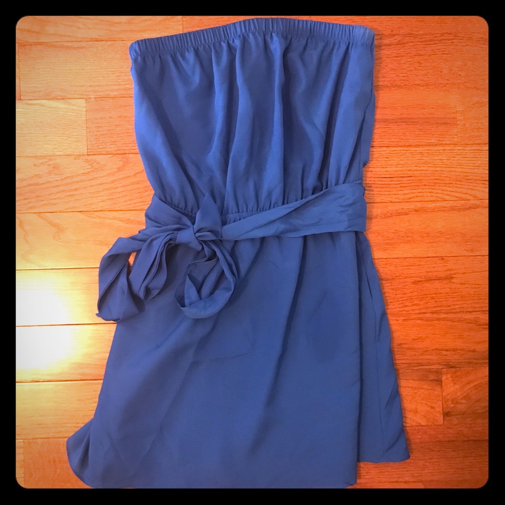 Express royal blue dress