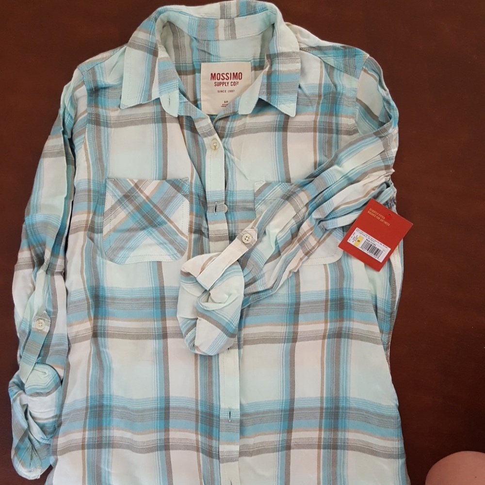 Plaid button up