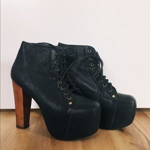 JEFFREY CAMPBELL Lita Platform Booties