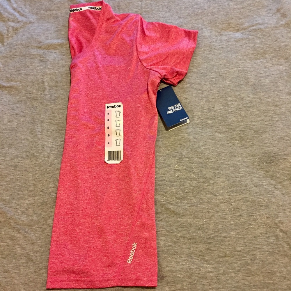 NWT! Pink Reebok Athletic Tee
