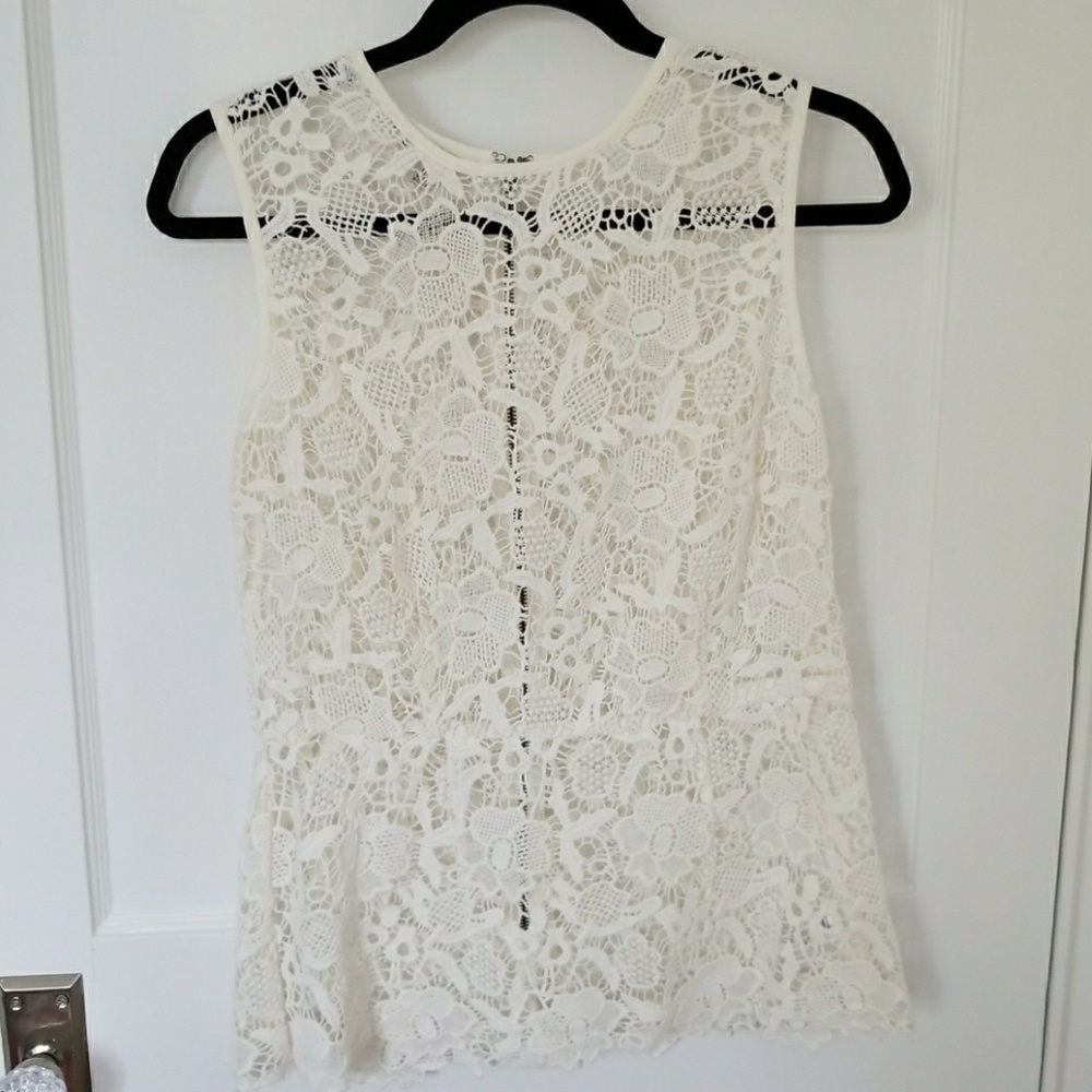Cabi lace top