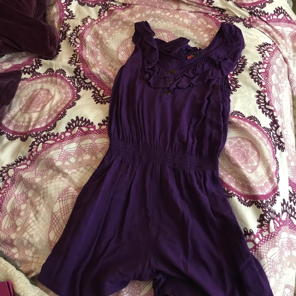 Purple Romper