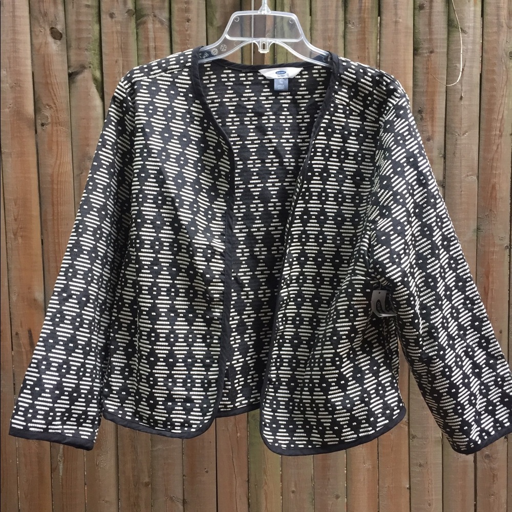 Woven Aztec Blazer