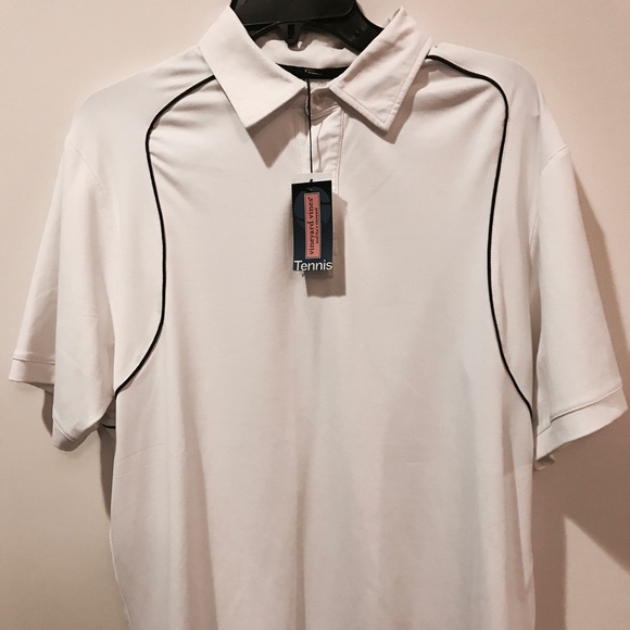 NWT Vineyard Vines Tennis Polo Shirt - Picture 3 of 6