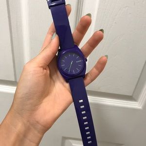 Nixon time teller unisex purple