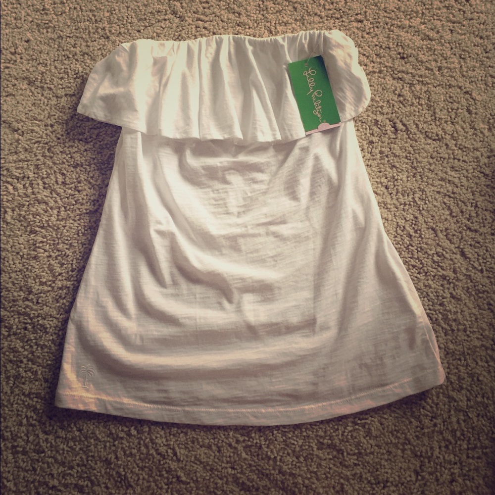 Lilly Pulitzer Cotton Tube Top