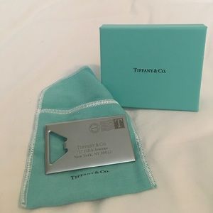 Tiffany & Co. envelope bottle opener