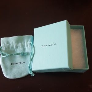 Tiffany & Co jewelry box and pouch