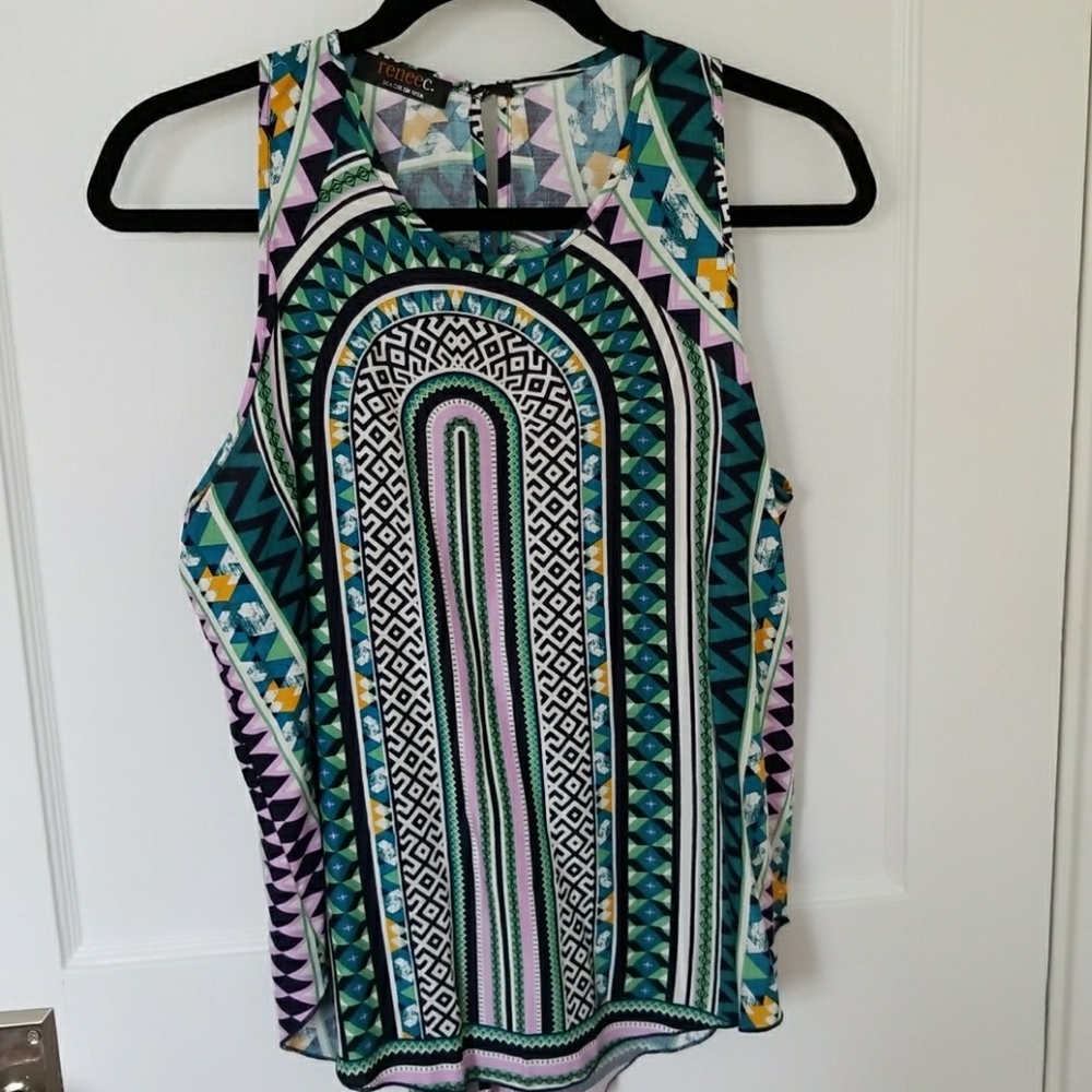 Tribal pattern top